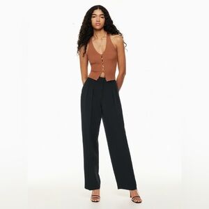 Wilfred Anyway Black Crepe Pants